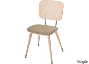 ABC - Ash chair with integrated cushion _ Vergés