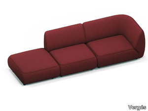 EOLO - Sectional modular fabric sofa _ Vergés