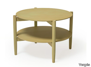 SELVA - Round beech coffee table _ Vergés