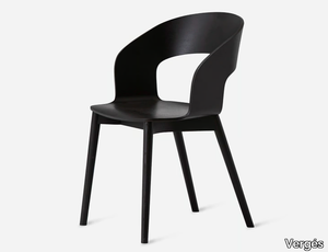 GOOSE - Ash chair with armrests _ Vergés