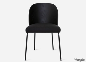 CISTELL SLIM - Chair with ash shell and metal legs _ Vergés