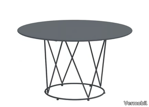 DAISY - Round metal garden table _ Vermobil