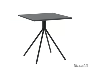 TWIST - Square steel table _ Vermobil