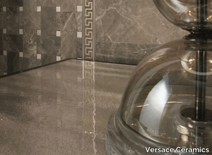 MARBLE GRIGIO - Porcelain stoneware wall/floor tiles with marble effect _ Versace Ceramics