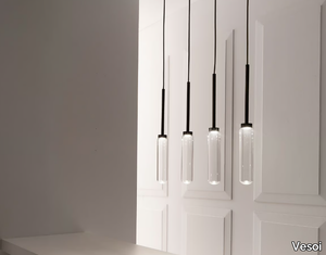PENDAGLI - LED glass pendant lamp _ Vesoi