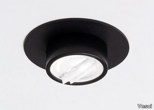 SPOT 390 - Recessed LED round aluminium spotlight _ Vesoi