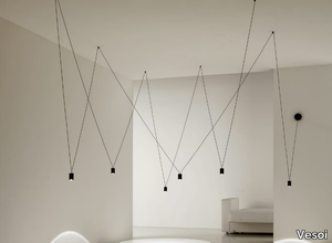 M.T.O. - LED Anodized aluminium pendant lamp _ Vesoi