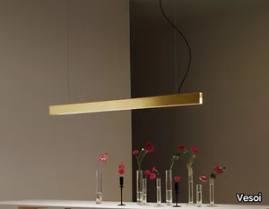 U BRASS - LED metal pendant lamp _ Vesoi