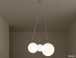 PALLATRE - LED metal pendant lamp _ Vesoi