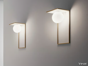 SOTTOMULTIPLO - LED dimmable steel wall lamp _ Vesoi