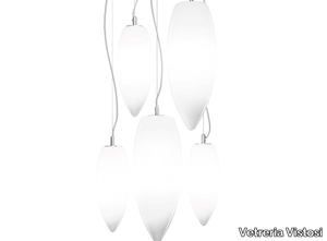 BACO SP 5 - Murano glass pendant lamp _ Vetreria Vistosi