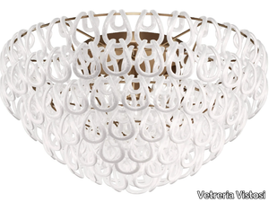 GIOGALI PL 80 - Crystal ceiling lamp _ Vetreria Vistosi