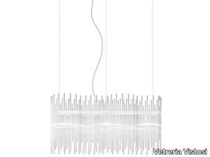 DIADEMA SP K3 - Glass chandelier _ Vetreria Vistosi