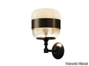 FUTURA AP - Blown glass wall lamp _ Vetreria Vistosi