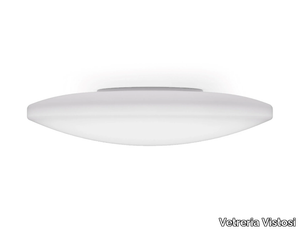 MORIS PP - Satin glass wall lamp / ceiling lamp _ Vetreria Vistosi