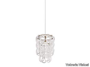 MINIGIOGALI SP 25 - Crystal pendant lamp _ Vetreria Vistosi