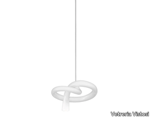 NODO SP - Blown glass pendant lamp _ Vetreria Vistosi