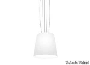 NAXOS SP - Satin glass pendant lamp _ Vetreria Vistosi