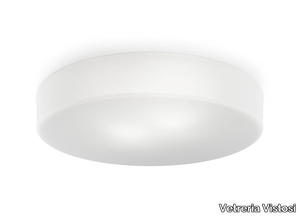 SOGNO PP - Satin glass wall lamp / ceiling lamp _ Vetreria Vistosi