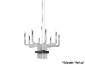 STARDUST SP Q - Blown glass pendant lamp _ Vetreria Vistosi