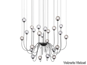 PUPPET SP 24P - Blown glass pendant lamp _ Vetreria Vistosi