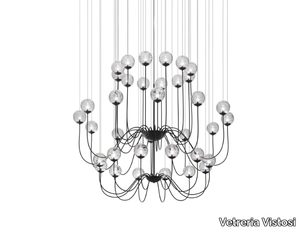 PUPPET SP 36P - Blown glass pendant lamp _ Vetreria Vistosi