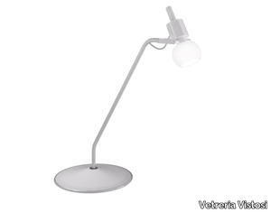 VEGA LT - Adjustable glass table lamp _ Vetreria Vistosi