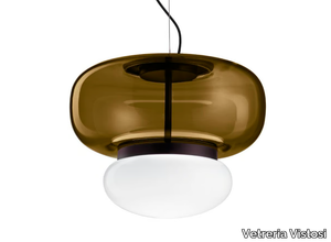 FARO SP P - LED glass pendant lamp _ Vetreria Vistosi