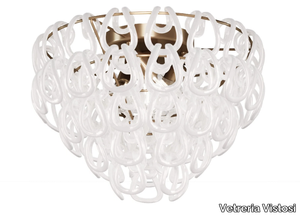 GIOGALI PL 50 - Crystal ceiling lamp _ Vetreria Vistosi