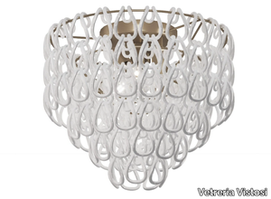 MINIGIOGALI PL 50 - Crystal ceiling lamp _ Vetreria Vistosi