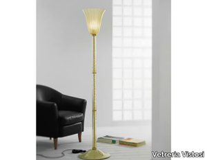 GLORIA PT - Glass floor lamp _ Vetreria Vistosi