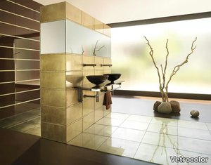 PREZIOSI E RIACE - Indoor glass wall/floor tiles _ Vetrocolor