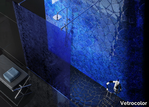 BARCELLONA PATTERN - Indoor glass wall/floor tiles _ Vetrocolor