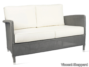 DOVILE - 2 seater Lloyd loom garden sofa _ Vincent Sheppard