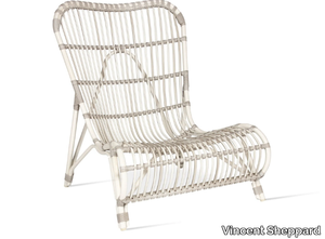 LUCY - Wicker garden armchair _ Vincent Sheppard