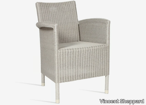 SAFI - Wicker garden chair with armrests _ Vincent Sheppard