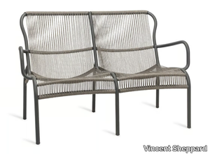 LOOP - 2 seater polyethylene fibre garden sofa _ Vincent Sheppard