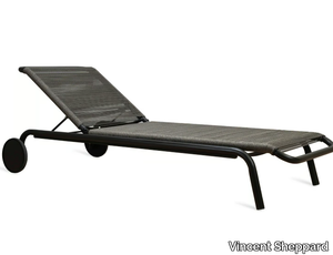 KODO - Recliner rope sun lounger with castors _ Vincent Sheppard