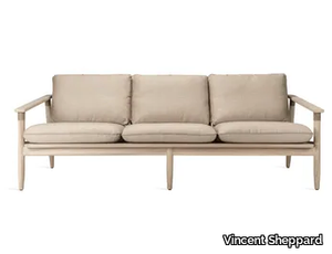 DAVID - 3 seater teak garden sofa _ Vincent Sheppard