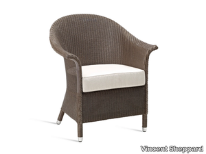 VICTOR XL - Lloyd loom chair with armrests _ Vincent Sheppard