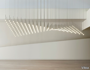 ALGORITHM - LED blown glass pendant lamp _ Vibia