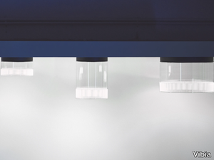 GUISE - LED Borosilicate glass ceiling lamp _ Vibia