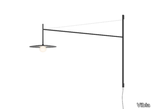 TEMPO 5756 / 5757 - LED adjustable glass and steel wall lamp _ Vibia