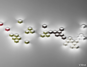 FOLD SURFACE - LED aluminium wall light _ Vibia