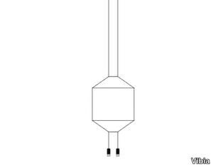 WIREFLOW 0311 / 0411 - LED aluminium pendant lamp _ Vibia