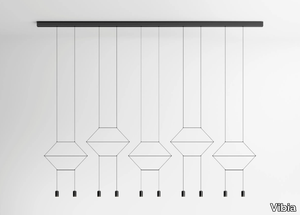 WIREFLOW LINEAL - LED pendant lamp _ Vibia