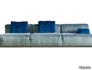 275 GLAM - Sectional fabric or leather sofa _ Vibieffe