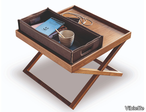 9500 - 046 - Square wooden side table _ Vibieffe