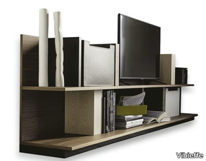 9800 ALA - Open wooden bookcase _ Vibieffe