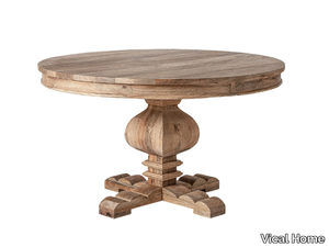 KEHRIG - Round Mango dining table _ Vical Home